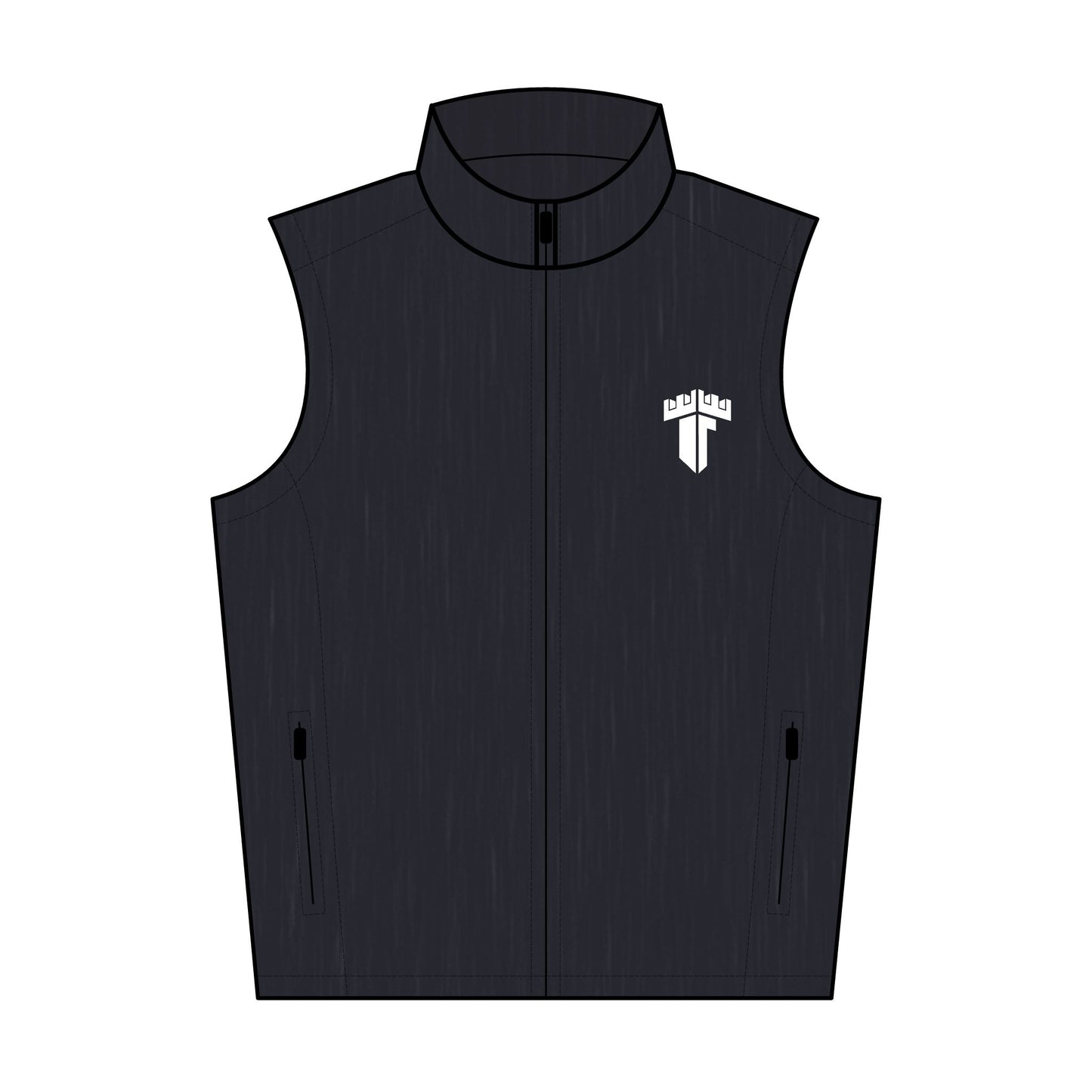 Mens Emblem Soft Shell Vest
